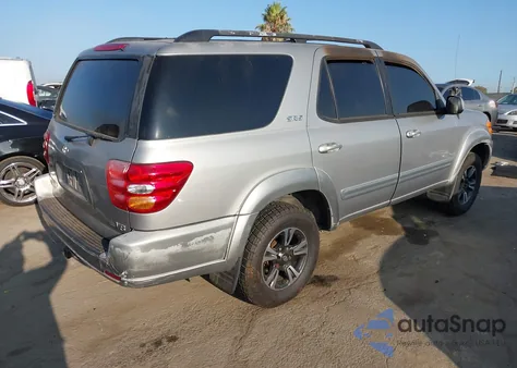 2002 Toyota Sequoia Sr5 V8 из США, поврежденный, VIN 5TDZT34A22S114438